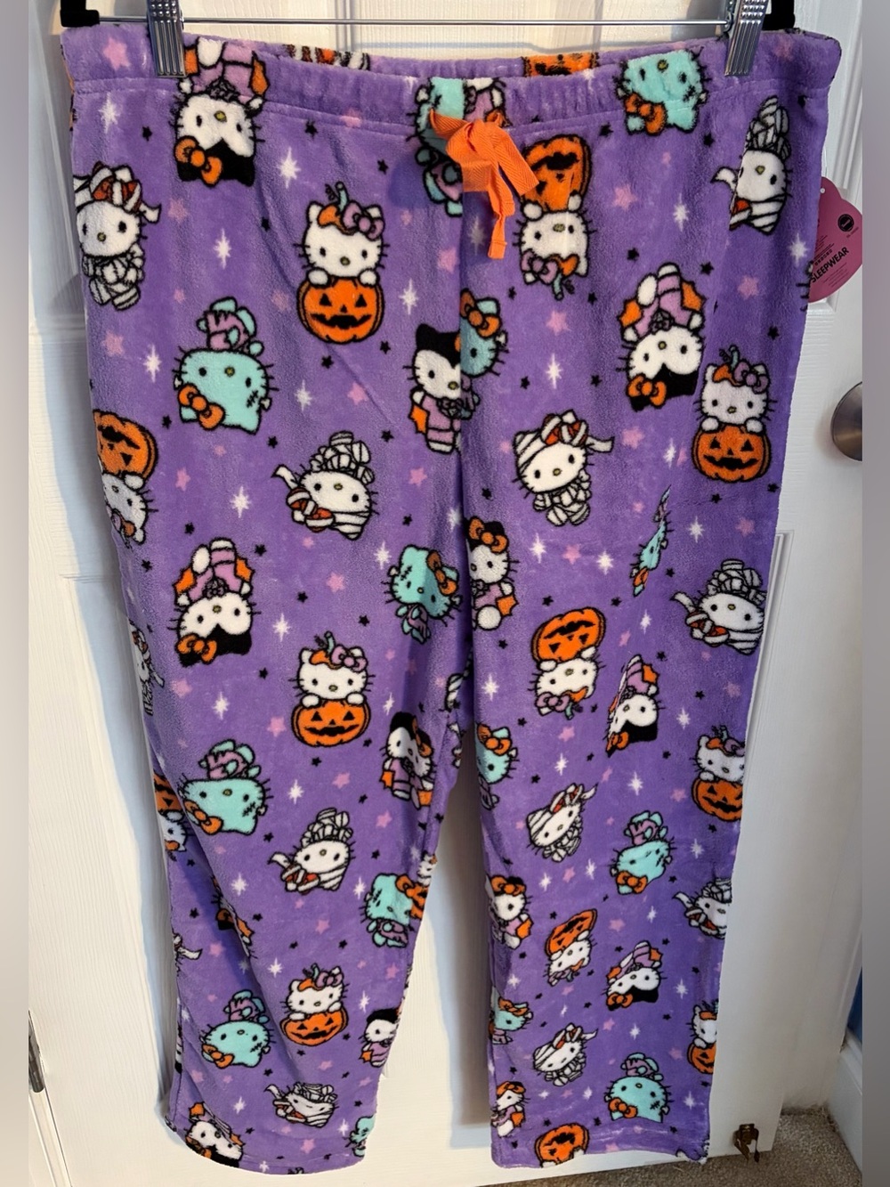Hello Kitty Halloween Pajama Pants, Women’s Size Medium or Large available NWT